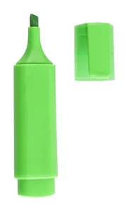 Logo personnalisé surligneur stylo pour cadeau promotionnel De Haute qualité de bureau encre fluorescente couleur Surligneur avec ciseau à pointe fibre