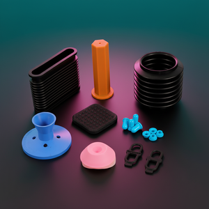 אטם גומי סיליקון תעשייתי בהתאמה אישית, אטם שטוח, טבעת אטימה, ידידותי לסביבה, חיתוך בהתאמה אישית, שחור - Product Image 2