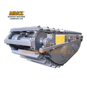 Sottocarro Anfibio MAXWAY (MMCL) Big Float con Motore DOOSAN e Cuscinetti per Escavatore Hitachi MAX200PU-S - Product Image 1