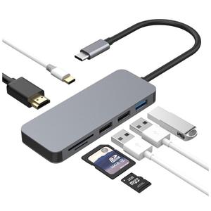 Forida Type C <span class=keywords><strong>Hub</strong></span> a HDML Adaptador <span class=keywords><strong>Hub</strong></span> <span class=keywords><strong>USB</strong></span> C laptop <span class=keywords><strong>HUB</strong></span> para <span class=keywords><strong>MacBook</strong></span> - Product Image 3