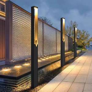 Projecteur LED solaire mural extérieur en aluminium de haute qualité IP65 pour éclairage paysager de jardin - Product Image 3