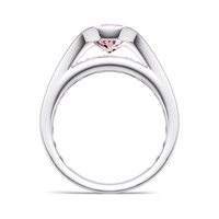 Anillo de Alejandrita de Corte Redondo Fino para Mujer, Plata de Ley 925, Anillos de Piedra Natural que Cambian de Color, Joyería Personalizada al por Mayor