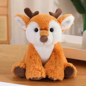 Lindos Peluches de Animales: Panda, Zorro, Mapache, Elefante, Jirafa, Rana, Muñecos de Peluche Suaves, Juguetes de Dibujos Animados <span class=keywords><strong>para</strong></span> <span class=keywords><strong>Bebés</strong></span>, Muñecos <span class=keywords><strong>para</strong></span> Dormir, Regalo <span class=keywords><strong>para</strong></span> Niños - Product Image 2