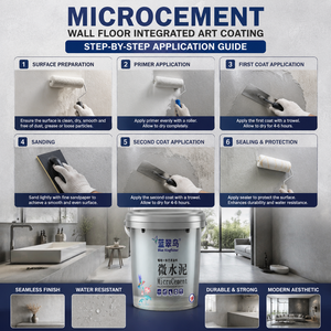 Vernice per Pavimenti in Microcemento e Rivestimento per Pareti in Microcemento per Ristoranti, Bar e Discoteche, Vendita Diretta dal Produttore - Product Image 6