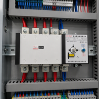 Commutateur de transfert automatique 4P NLQ4-1000 1000A, ATS double alimentation type PC, commutation entre réseau et générateur, 220V 50Hz 60Hz, usage industriel