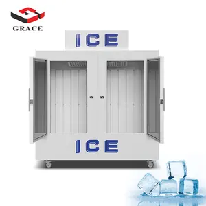 Commercial high quality ice cube making machine with storage and nice price for Commercial Catering