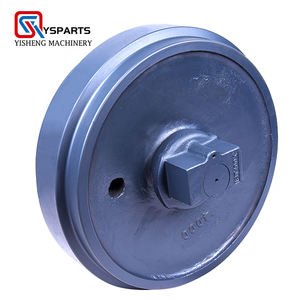 Part Undercarriage Excavator Kualitas OEM SH200 SH220 SH300, Roda <span class=keywords><strong>Idler</strong></span> Depan, Roda <span class=keywords><strong>Idler</strong></span> Track <span class=keywords><strong>KRA1198</strong></span> KBA0877 C8A0173 - Product Image 1