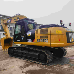 Excavatrice sur chenilles Caterpillar d'occasion haute performance pour 325DL, moteur Cummins, boîte de vitesses, pompe, puissance 136KW, excellent état, à vendre - Product Image 1