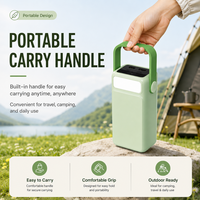 Batterie externe haute capacité 60000mAh, charge rapide 22.5W, USB C, 3 ports de sortie, écran LED numérique avec poignée portable