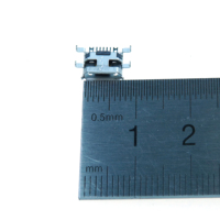 Conector USB B Micro de 5 Pines, Hembra, Tipo B, para Montaje en PCB, Reemplazo de Receptáculo SMD, Puerto de Carga USB B