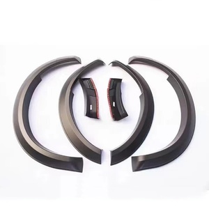 KQD - Guardabarros Delgados de Fibra de Carbono ABS en Color Negro para Ranger T9 2023-ON - Product Image 1