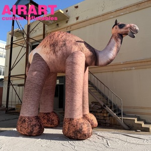 <span class=keywords><strong>Camel</strong></span> gonflable réaliste pour la décoration publicitaire en extérieur. Chameau gonflable géant pour exposition. - Product Image 2