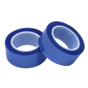 Ruban PET bleu haute température 200°C, adhésif silicone résistant à la chaleur pour masquage semi-conducteur, <span class=keywords><strong>film</strong></span> polyester sans résidu - Product Image 2