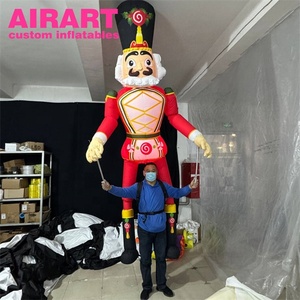 Marioneta Inflable Personalizada de <span class=keywords><strong>Cascanueces</strong></span>, Marionetas Inflables Gigantes Caminantes con Luces LED en Venta - Product Image 5