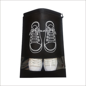 Bolsa de almacenamiento deportiva para zapatos, bolso de viaje con cordón, a prueba de polvo, impermeable, logotipo personalizado, nuevo producto, práctico - Product Image 5