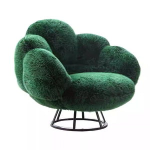 Fauteuil Lounge Moderne de Luxe Simple, Tissu Doux Capitonné, Canapé en Forme de Patte d'Ours pour la Maison, le Bureau, les Loisirs, le Salon - Product Image 3