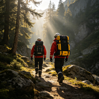 RDZS-4 Lit utilitaire pliant multifonctionnel d'extérieur, sac à dos combiné détachable et portable, avec coussin de transport robuste