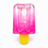 Jouets sensoriels anti-stress Kawaii en silicone souple et extensible en forme de bâtonnets glacés ou de crème glacée pour le bureau