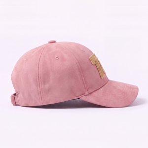 Gorra de Béisbol Estructurada de 6 Paneles con Logotipo Personalizado Bordado, de Gamuza Sintética Premium, con Patrón de Letras Común, Venta al Por Mayor - Product Image 1
