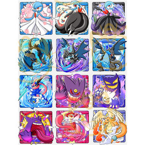 Aimants promotionnels en acrylique personnalisés style trois couches PY 2.0, aimants de réfrigérateur en acrylique, merchandising Pokémon, cadeau pour bébé, jeu de société - Product Image 5