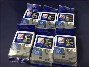 Compatible frère D600BT imprimante Tz251 24MM <span class=keywords><strong>Dymo</strong></span> autocollant laminé ruban d'étiquettes - Product Image 6