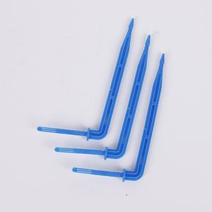 Micro-<span class=keywords><strong>goutteur</strong></span> à coude courbé, tube <span class=keywords><strong>capillaire</strong></span> en plastique en forme de flèche, compatible avec les systèmes d'irrigation goutte à goutte agricoles, serres - Product Image 3