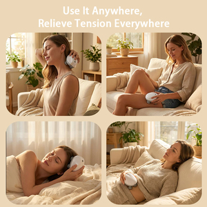 Masseur de cuir chevelu imperméable avec intensités réglables pour une relaxation profonde, un nettoyage du cuir chevelu et une stimulation des follicules pileux - Product Image 5