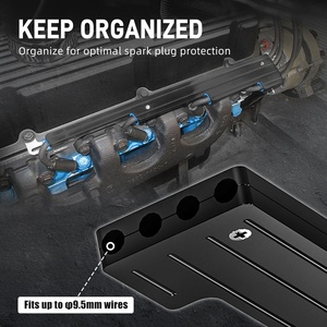 BEVINSEE Zündkabel-Halterungen für Chevy SBC 350 Small Block V8 Motor - Product Image 6