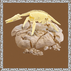 Divertido Kit de Excavación Arqueológica de Plástico, Esqueleto de Mosasaurio, Ensamblaje Educativo, Entrenamiento Interactivo para el Cerebro - Product Image 4