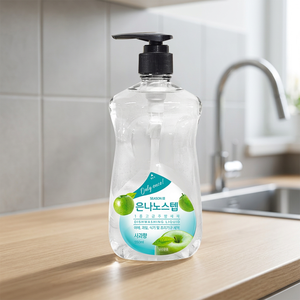 Silver Nano Step Eco-Friendly Stocked <b>Detergent</b> Dishwashing Liquid Lemon Apple Fragrance High Solids Content Disposable Kitchen - Product Image 3