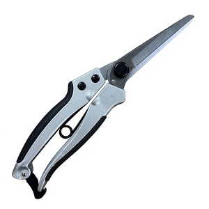 Sécateur de jardin portable SONO J308 DIY pour droitiers, en acier au carbone et alliage d'aluminium chromé, avec poignée antidérapante en TPR - Product Image 1