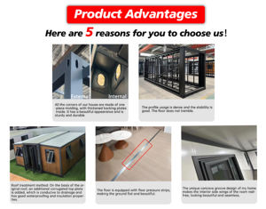 <span class=keywords><strong>Casa</strong></span> expandible de lujo plegable de pared de sándwich EPS contenedor plegable edificio Hotel apartamento <span class=keywords><strong>Airbnb</strong></span> - Product Image 3