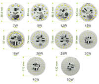 Circuit imprimé LED 84 LED 2835 3B18C 5W 9W 76MM pour éclairage public solaire