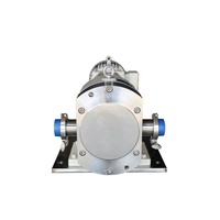 Pompe à lobes rotatifs de qualité sanitaire en acier inoxydable de prix usine pour pompe de transfert de liquide à haute viscosité de protéase d'algues de levure