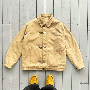 Custom Factory Twill Duck <b>Canvas</b> <b>Work</b> <b>Jacket</b> for Men High Quality Casual Outdoors Wear Clasp Deck Hook Tanker Workwear <b>Jackets</b> - Product Image 1