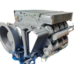 Original Deutz luftgekühlter V8 Dieselmotor F8L413F BF6M1015C für den Bau Zylinderblock, Kurbelwelle und Zylinderkopf