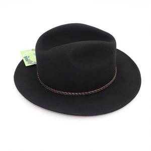Sombrero Fedora Unisex ANLUXFIER H629 de Fieltro de Lana con Cinta y Cuerda, para las Cuatro Estaciones, Estilo Vaquero/Jazz, para Uso Casual y al Aire Libre - Product Image 3