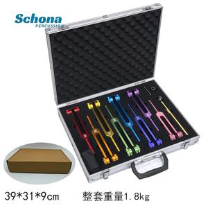 Ensembles de diapasons de guérison des chakras Solfeggio sacrés, thérapie sonore, thérapie par vibration, outils de guérison musicale pour le yoga - Product Image 2