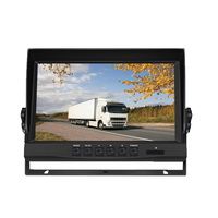Moniteur d'affichage de voiture portable SeemeTech 9 pouces IPS avec support pour carte SD, système d'exploitation Android, USB, garantie 1 an