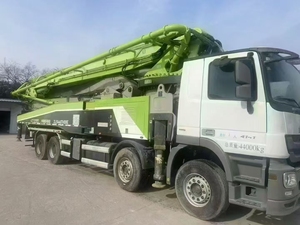 Camion pompe à béton Zoomlion 62m de pointe en Chine, modèle 49X-6rz avec moteur diesel, productivité de 18 m³/h à Shanghai - Product Image 5