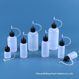 Botella de HDPE de 10 ml con Tapa de <span class=keywords><strong>Aguja</strong></span> <span class=keywords><strong>para</strong></span> Inyección de Pigmento de Tatuaje, Aceite y Uso Cosmético de Grasa Suave - Product Image 1