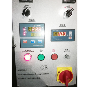 Máquina de teñir de cuero con varios tambores de cuatro estaciones con velocidad de <span class=keywords><strong>rotor</strong></span> de 0 ~ 30RPM - Product Image 3