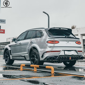 NOUVEAU Pare-chocs en fibre de carbone semi-sèche de haute qualité style MSY pour Bentayga 2015- Finition brillante en tissage sergé - Product Image 4