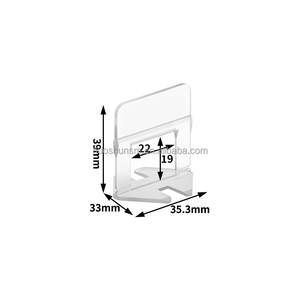 คลิปกระเบื้องส่วนประกอบการตั้งค่าที่ทนทานต่อสภาพอากาศพร้อมการวางตำแหน่งที่มั่นคงสำหรับผนัง<span class=keywords><strong>พื้น</strong></span>กลางแจ้ง - Product Image 5