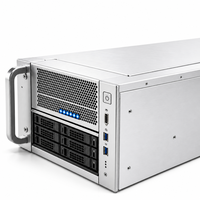 Boîtier de serveur IA TZR pour centre de données, châssis GPU 19 pouces pour racks hyperéchelle, découpes de câbles personnalisées
