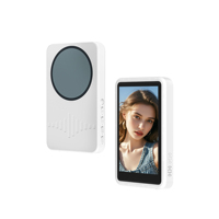 Écran de contrôle magnétique IPS de 3,97 pouces avec lumière d'appoint et batterie rechargeable pour kit de vlogging et de diffusion en direct sur téléphone portable