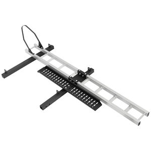 Transporteur d'attelage de <span class=keywords><strong>vélo</strong></span> de moto en acier personnalisé avec rampe de chargement - Product Image 1