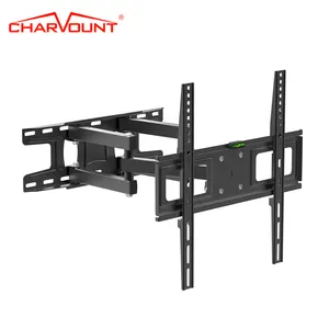 Charmount工厂价格最大VESA 400 * 400毫米全旋转电视墙支架延伸臂