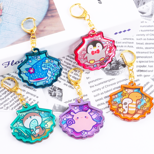 Llavero de Seguridad de Peluche de Anime de Calidad Superior, en Oferta, con Diseño de Personaje de Cuero - Product Image 1