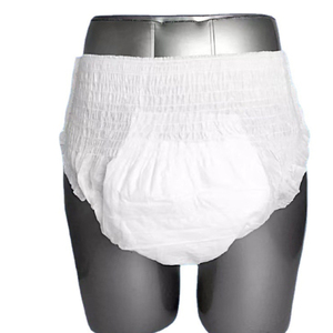 Couches jetables pour adultes de type pantalon, imprimées en 3D, avec protection anti-fuite, feuille arrière semblable au tissu, pour femmes, en vrac - Product Image 5